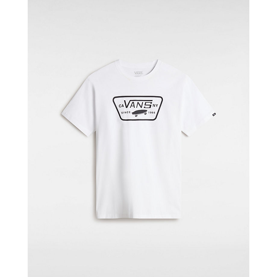 Vans Full Patch T-shirt (white-black) Herren Weiß