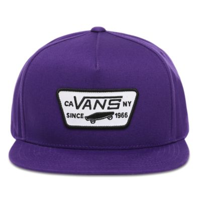 Vans on sale snapback purpura