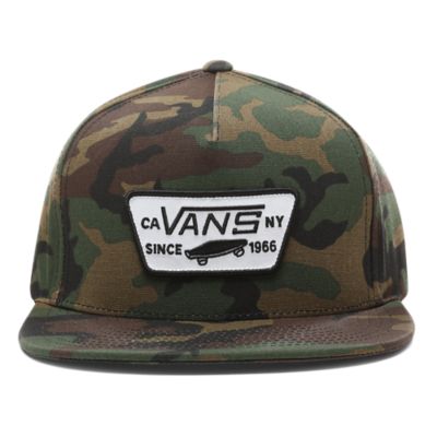 Vans camo hot sale snapback