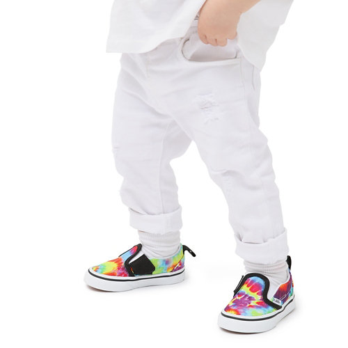 Toddler+Spiral+Tie+Dye+Slip-On+Velcro+Shoes+%281-4+years%29