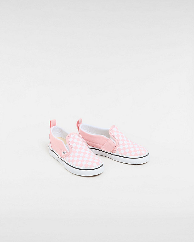 Toddler Checkerboard Slip-On V Shoes (1-4 years) 2