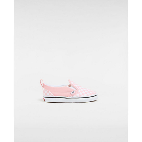 Toddler Checkerboard Slip-On Velcro Shoes (1-4 years) | Vans