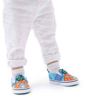 Toddler Vans Slip-On Velcro Shoes (1-4 years) | Multicolour |