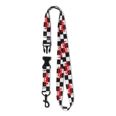 Black vans shop lanyard