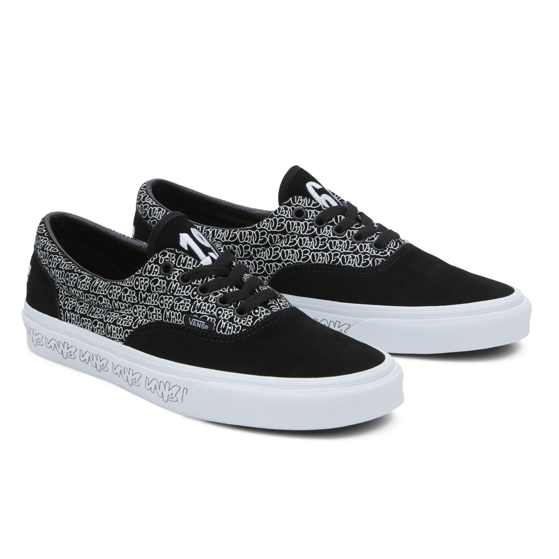 Vans era shoes black sale