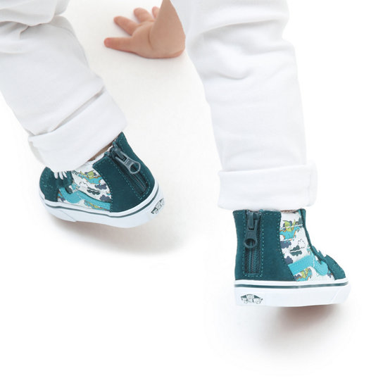 Scarpe Bambino Sk8-Hi con zip (1-4 anni) | Vans