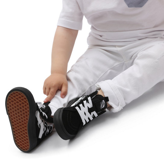 Toddler Metallic Flame Sk8-Hi Zip Shoes (1-4 years) | Vans
