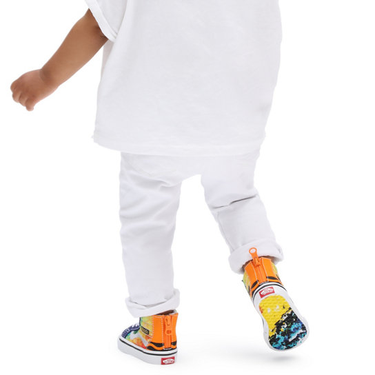 Zapatillas de bebé SK8-Hi de Vans x Crayola con cremallera (1-4 años) | Vans