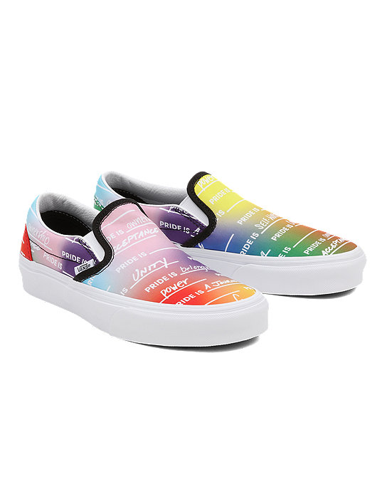 Pride Classic Slip-On Shoes | Vans
