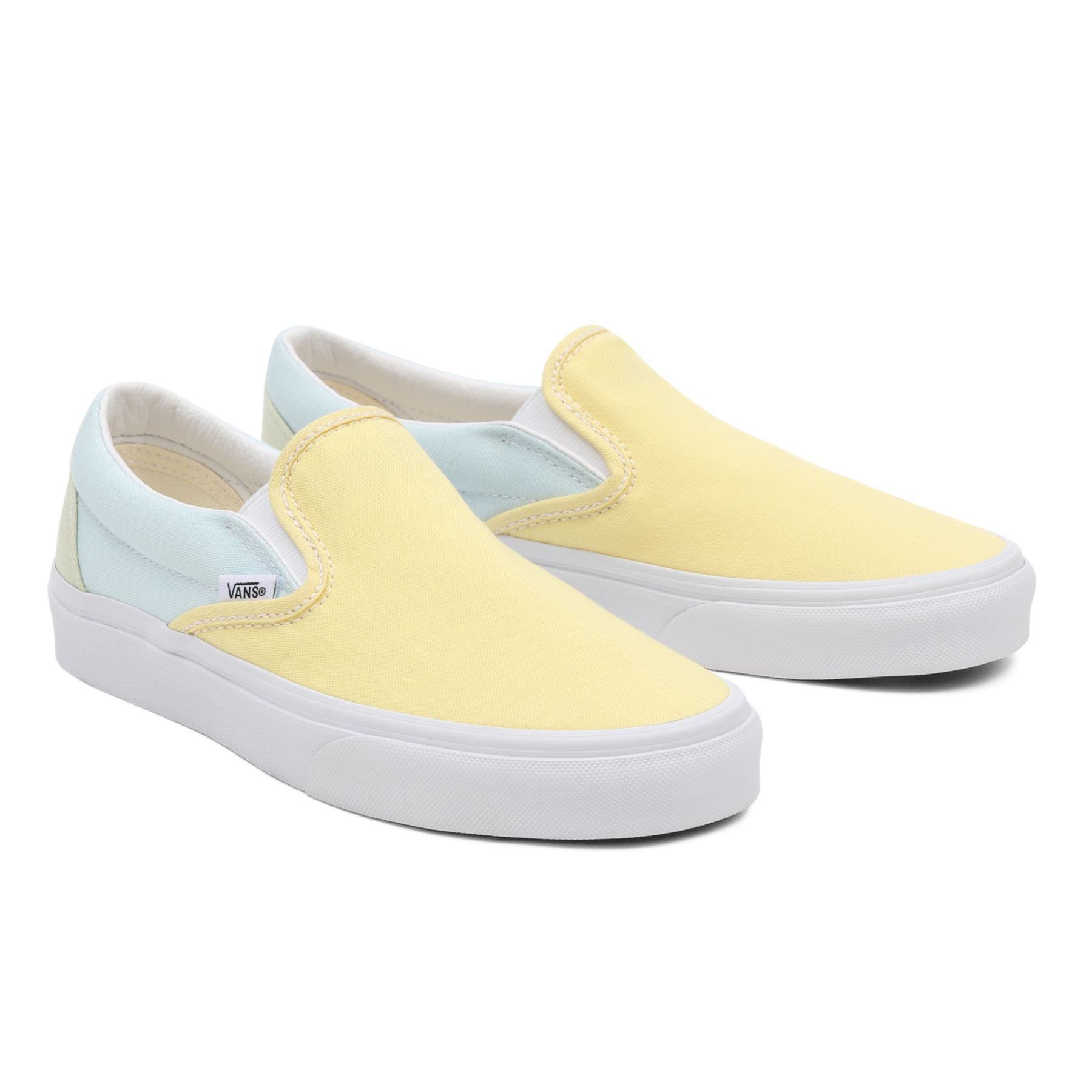 Turquoise vans deals slip on