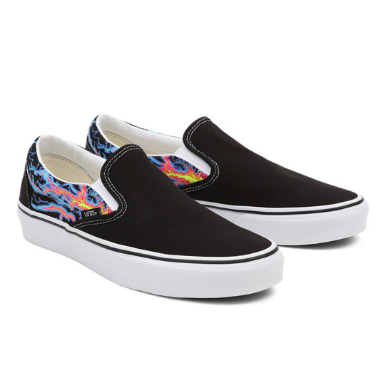 Electric Flame Classic Slip-On Shoes | Vans