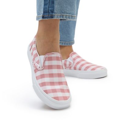 Gingham slip cheap on vans nordstrom