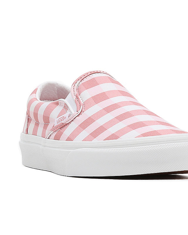 Gingham Classic Slip-On Shoes 8