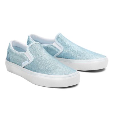 Niet genoeg over Ontembare Glitter Classic Slip-On Shoes | Blue | Vans
