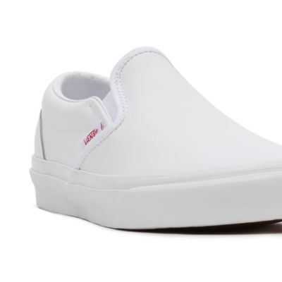 Women's white vans store shoes