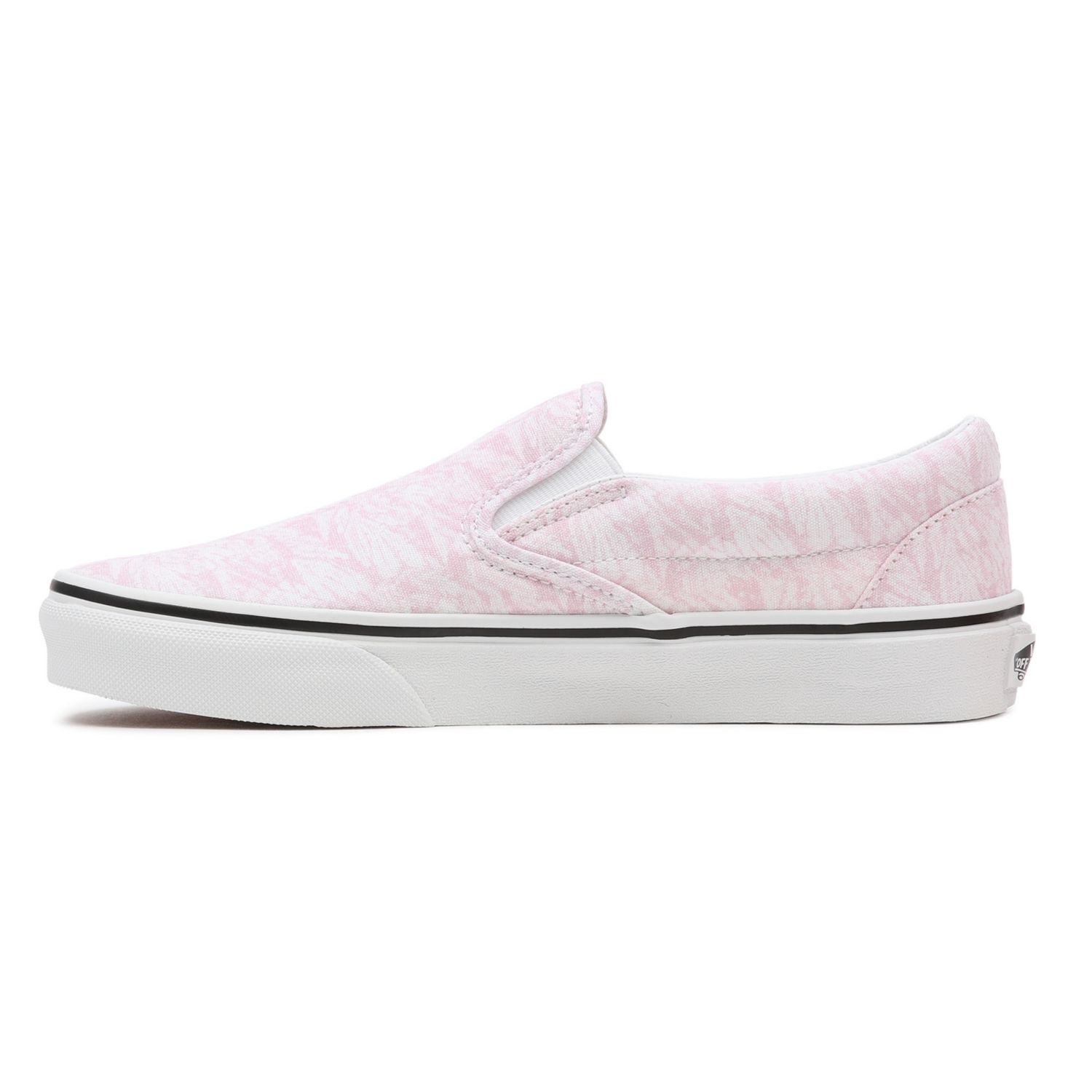 Vans slip on deals flame pink platform