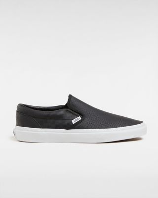 Vans pelle shop slip on