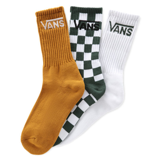 Kids Classic Crew Socks (3 pairs, 8-14 years) | Vans