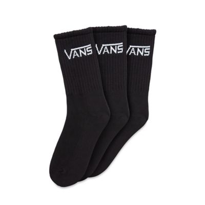 Kids Classic Crew Socks (3 Pairs) | Black | Vans