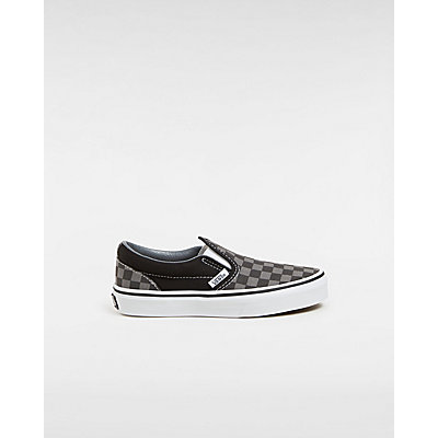 Kids Checkerboard Classic Slip-On Shoes (4-8 years)