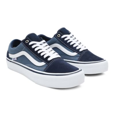 vans bleu pétrole