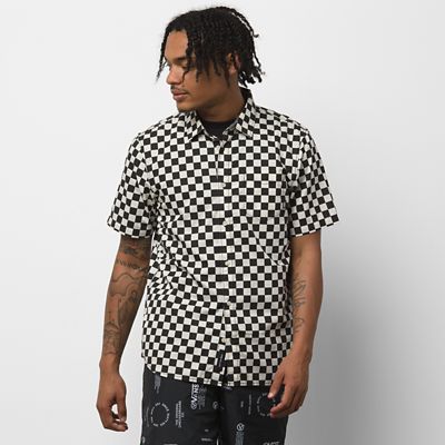 vans checkered tee