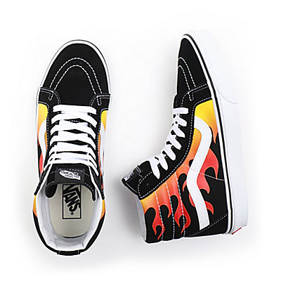 Vans Sk8-Hi Flame Suede Casual Shoes