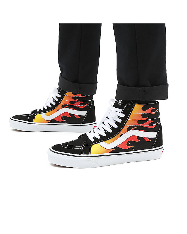 Flame Sk8-Hi Reissue Shoes 3