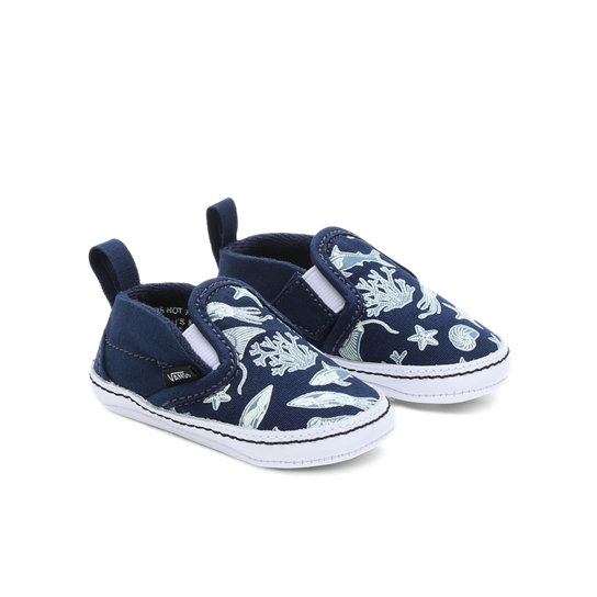 Infant Slip-On Hook and Loop Crib Shoes (0-1 Year) | Vans