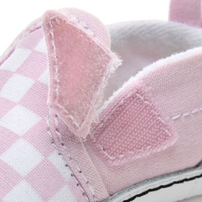 Vans checkered best sale light pink