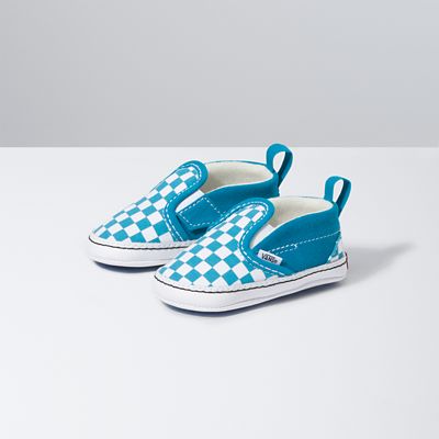 Baby blue cheap vans checkerboard