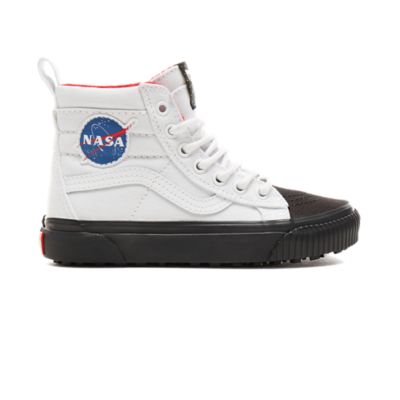 Kids Vans x Space Voyager Sk8-Hi Mte Shoes (4-8 years) | White | Vans
