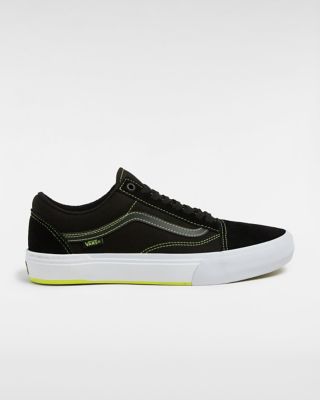 VANS Chaussure Bmx Old Skool (bk/neonyellow) Unisex Noir, Taille 47