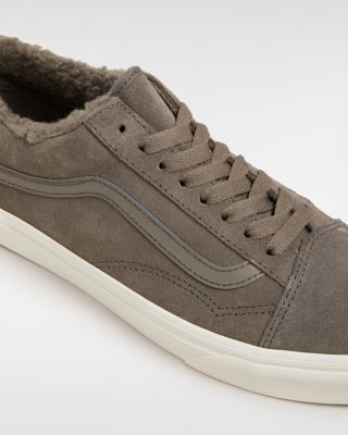 Old skool grey suede vans online