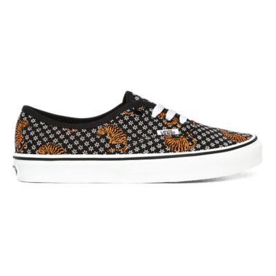 vans with tiger and flower