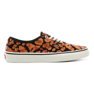 Leopard Authentic Shoes | Orange | Vans