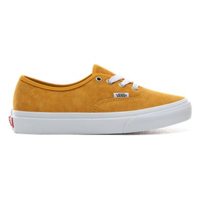 Pig Suede Authentic Shoes | Yellow | Vans