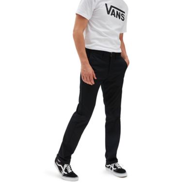 vans and trousers