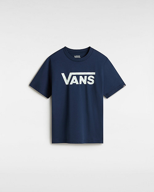 Vans Youth Classic Logo Fill T-shirt  (8-14 Years) (dress Blues) Boys Blue