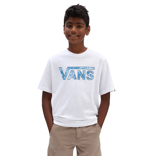 Jungen+Vans+Classic+Logo+Fill+Crew+T-Shirt+%288-14+Jahre%29