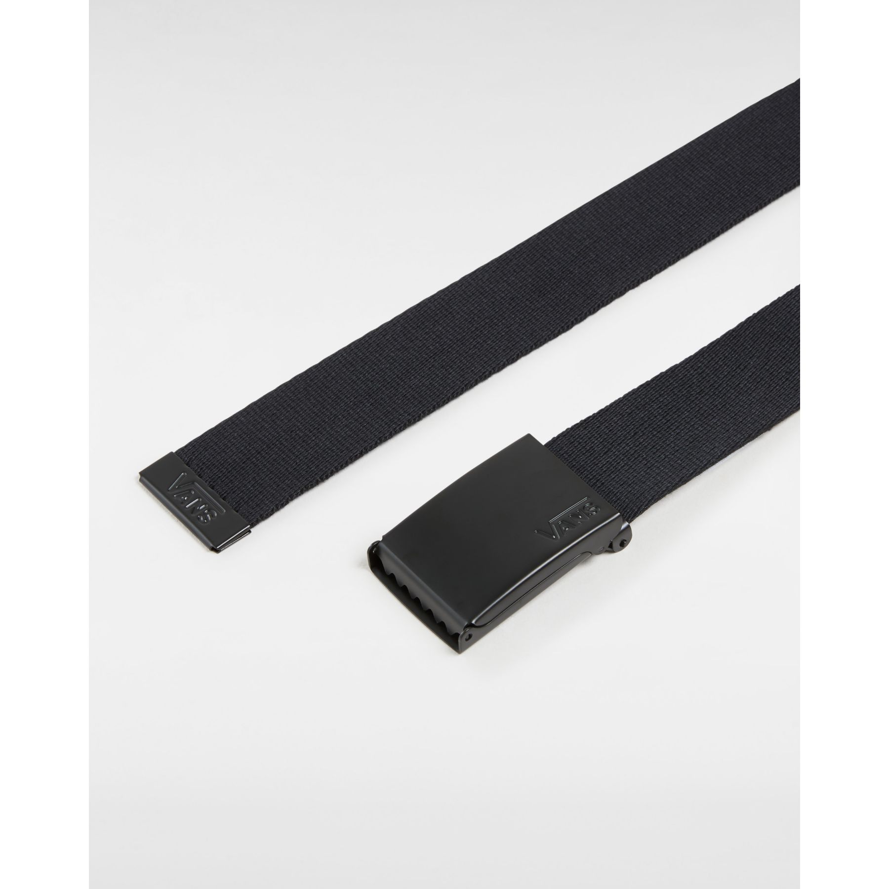 Black hotsell vans strap