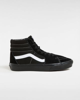 Suede/Canvas Sk8-Hi Shoes | Black | Vans