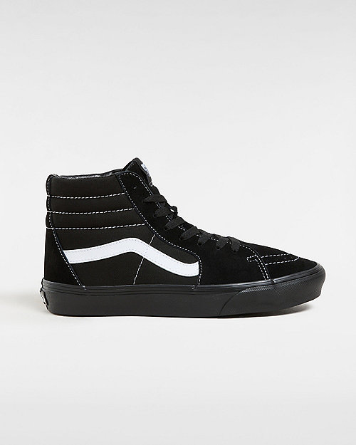 Vans Suede/canvas Sk8-hi Shoes ((suede/canvas) Black/black/true White) Unisex Black