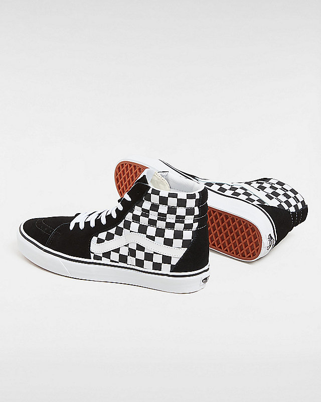 Checkerboard SK8-Hi Shoes 3
