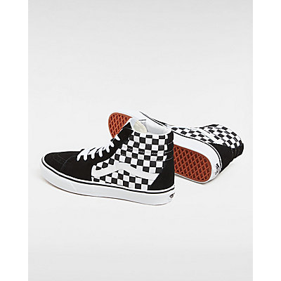 Checkerboard SK8-Hi Shoes 3