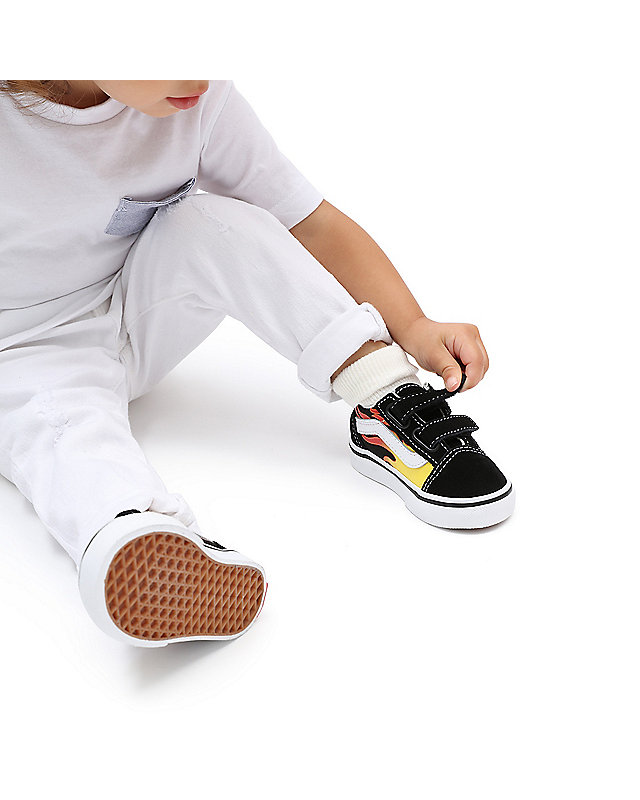 Buty na rzepy dla młodszych dzieci Flame Old Skool (1-4 lata) 1