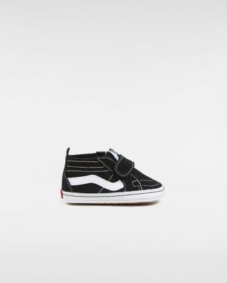 Vans Infant Sk8-hi Crib Shoes (0-1 Year) (black) Infant Black