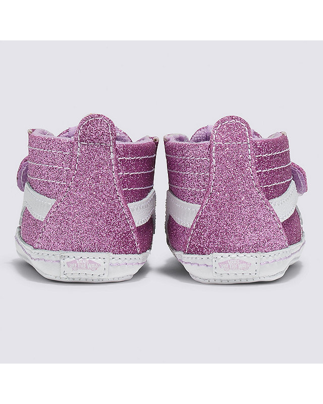 Infant Sk8-Hi Crib Glitter Shoes (0-1 Years)