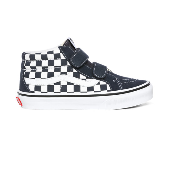 Kids Checkerboard Sk8-Mid Reissue V Shoes (4-8 years) | Vans