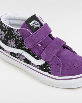 Vans mid tops kids on sale purple